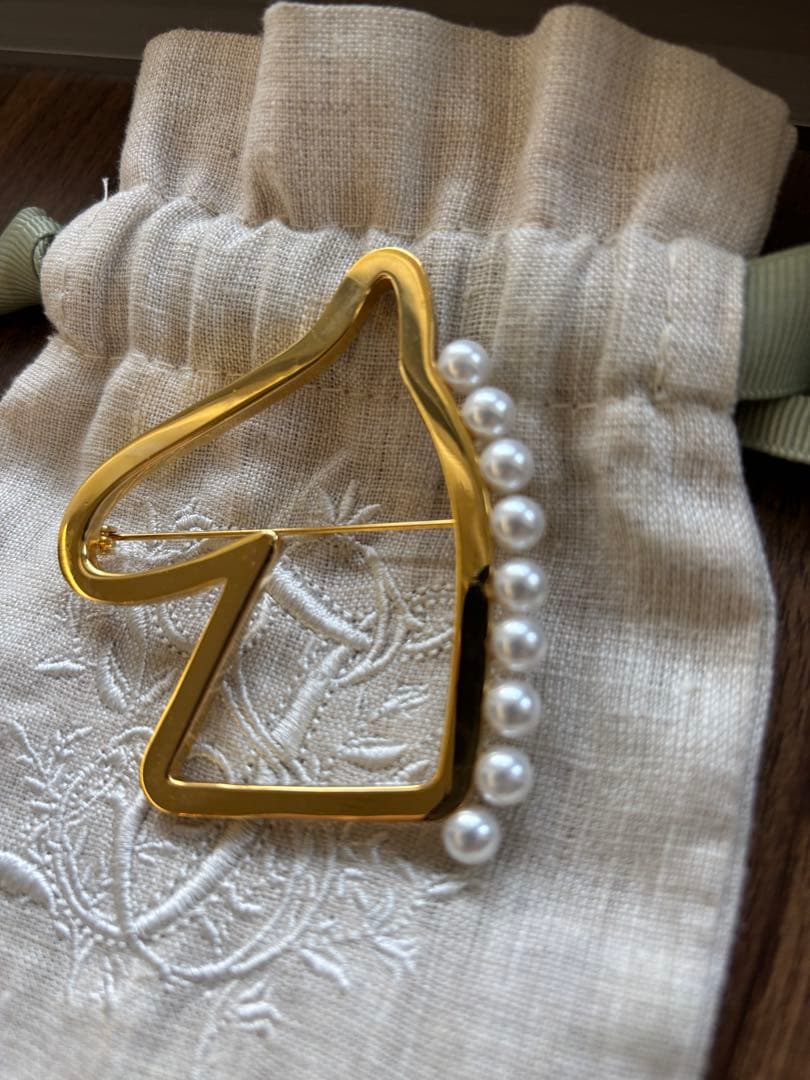 セブンテン お馬さんブローチ ホースブローチ