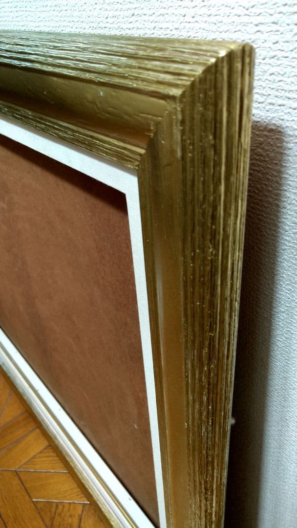 F15油彩額　ゴールド額縁