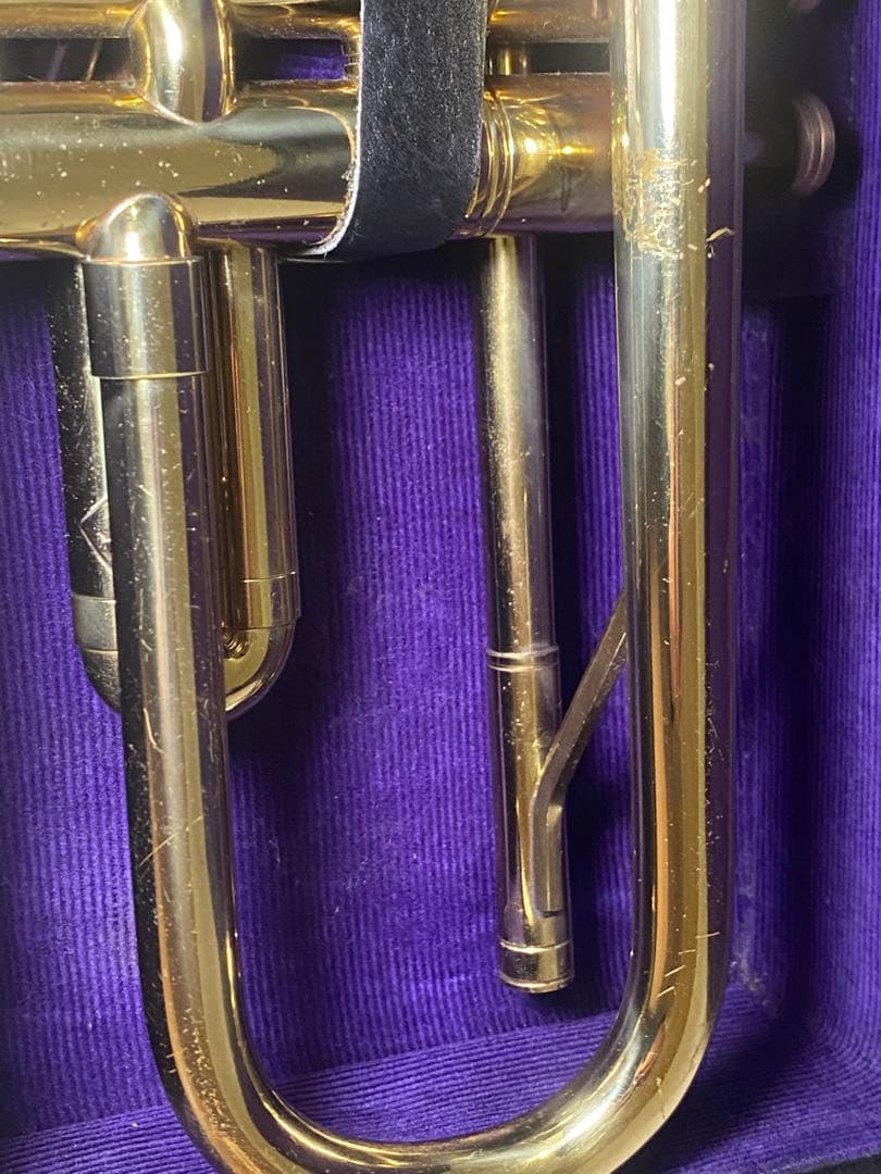 トランペット　本体 真鍮製 3バルブ ケース付き