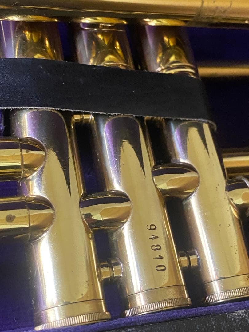 トランペット　本体 真鍮製 3バルブ ケース付き