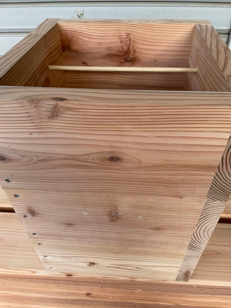 日本蜜蜂重箱式巣箱の継箱三箱！ハニーズハウス用！超訳あり