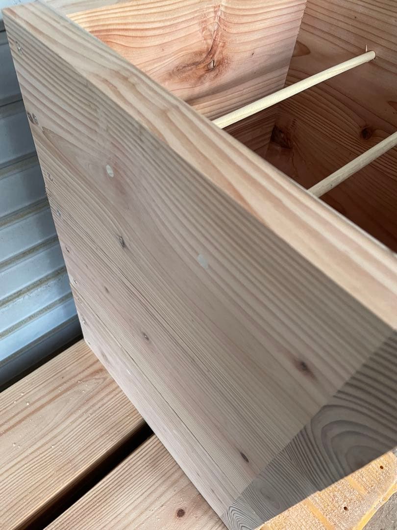 日本蜜蜂重箱式巣箱の継箱三箱！ハニーズハウス用！超訳あり