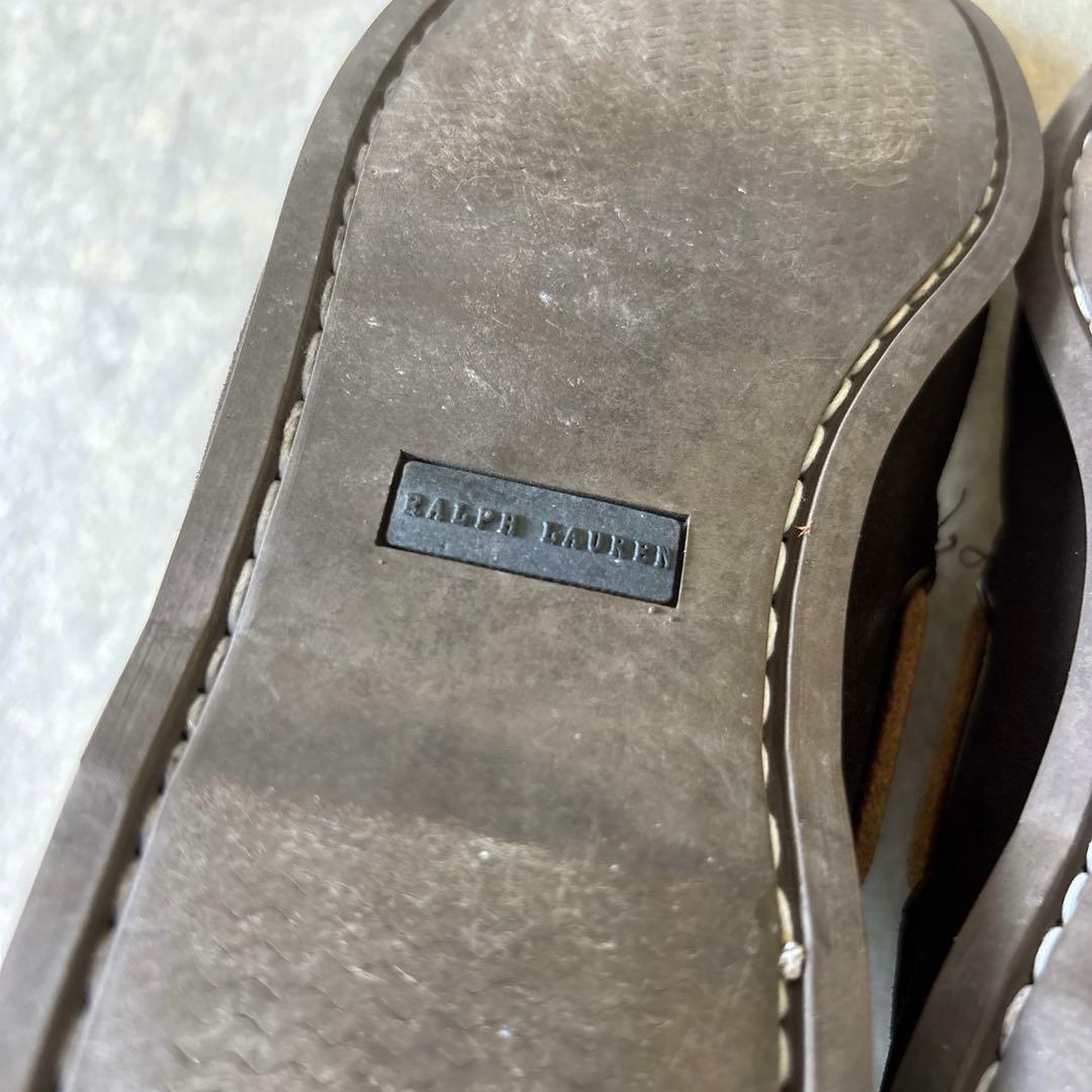 貴重 USA製 RALPH LAUREN モカシンブーツ