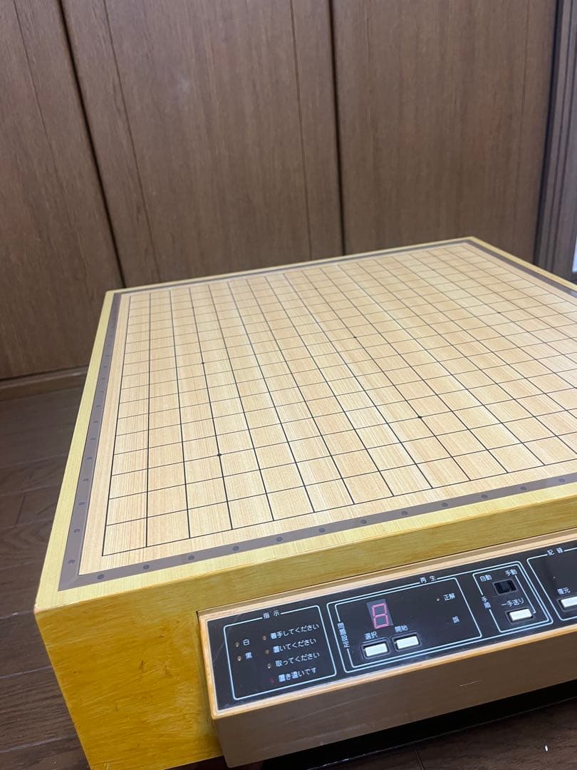 ナショナル電子碁盤　名局TQ-1500 ソフトカード27枚、記録カード42枚付き