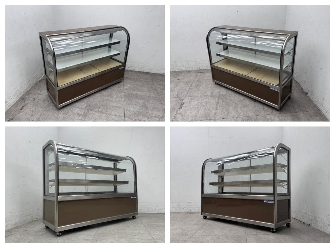 T6582☆美品☆大穂製作所☆ケーキケース☆OHGU-1500☆冷蔵ショー