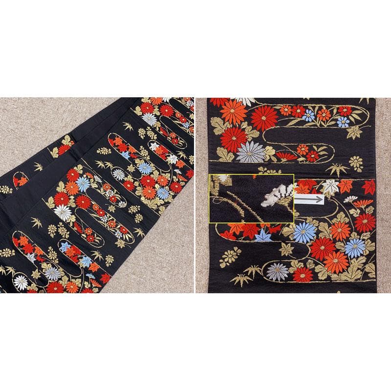 512aj57◎振袖のみ 金彩 金駒刺繍 成人式 結婚式 十三参り 赤