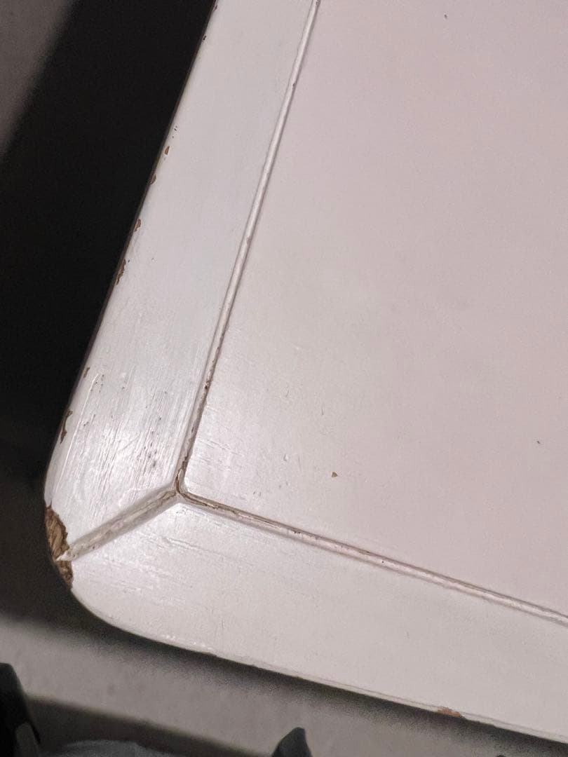 専用フランフラン　ホワイトダイニングテーブル シンプルデザイン１３０✖️80