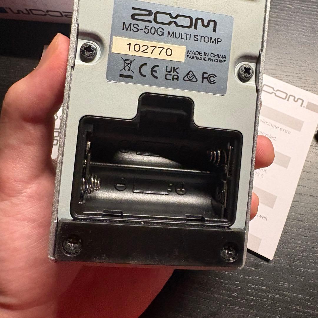 【美品】 ZOOM MULTISTOMP MS50G