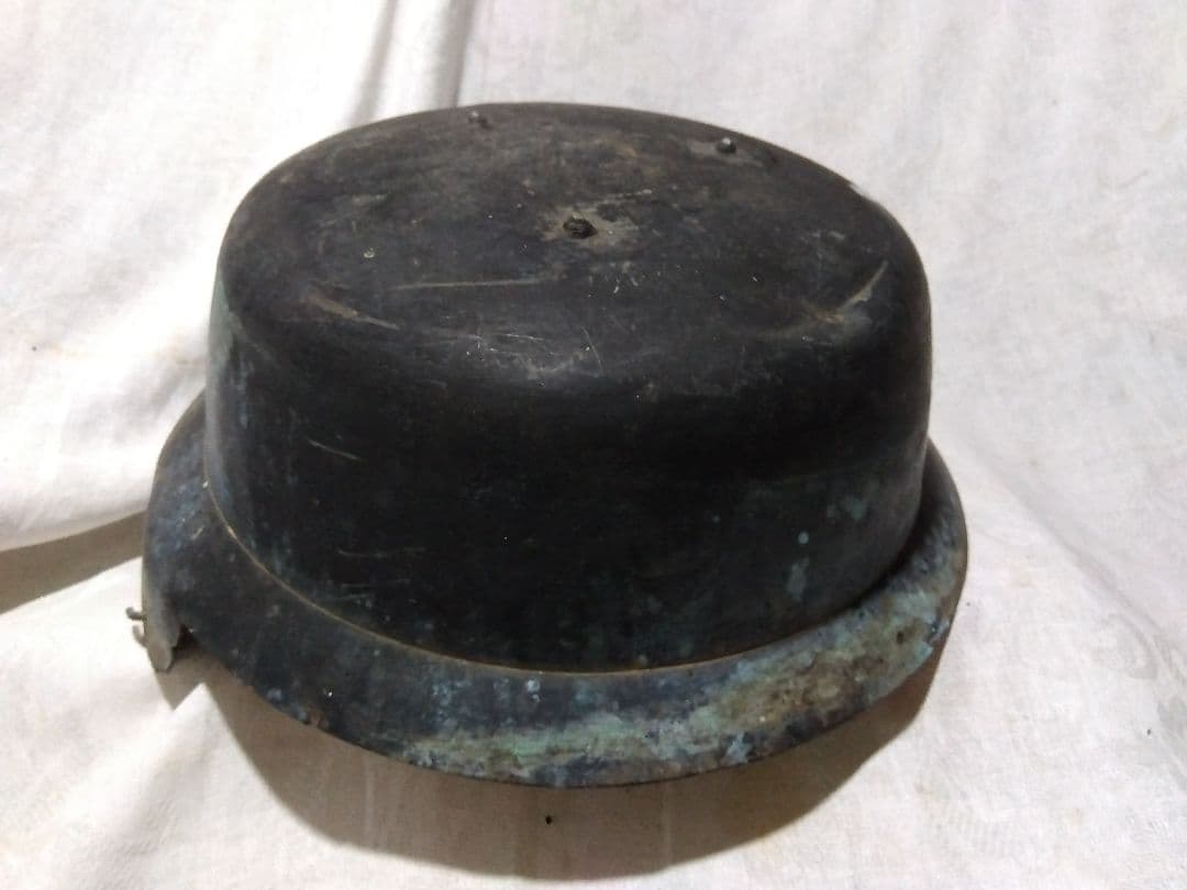 ♪古い真鍮製の鍋 32㌢ ♪古い真鍮製の鍋 32㌢