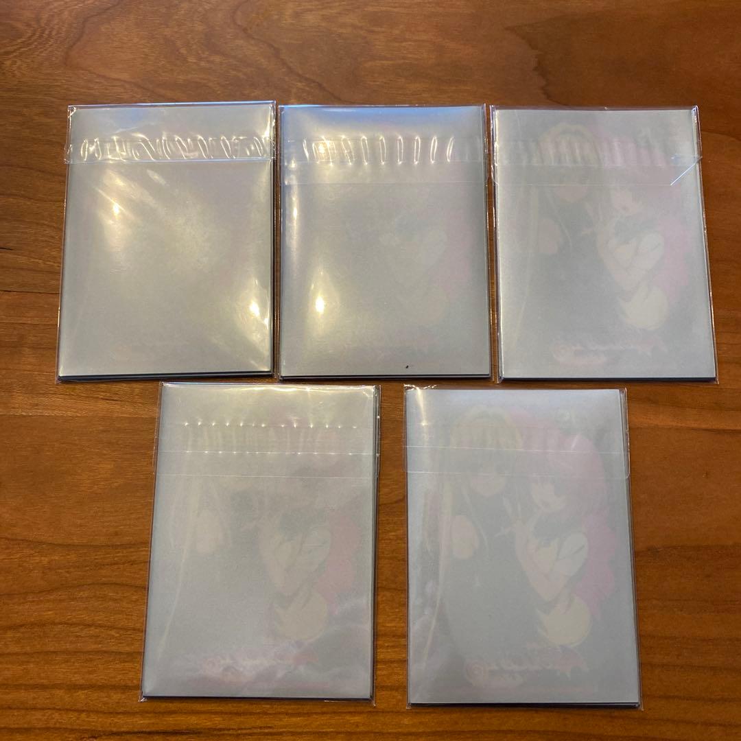 ToLOVEる　モモ　ヤミ　スリーブ　金銀　限定　ヴィクトリースパーク