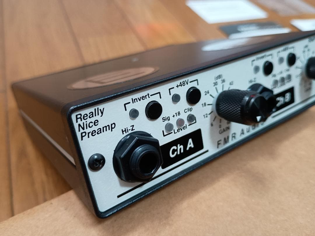 FMR Audio RNP8380 （EE）高級ステレオマイクプリアンプ