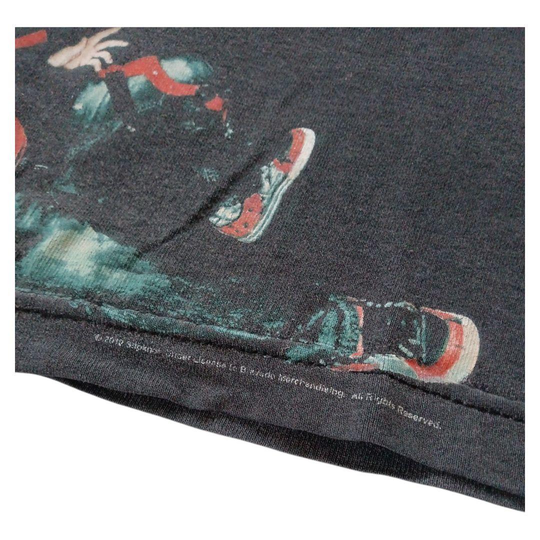 2010年製 スリップノット バンドメンバー グラフィック フェード Tシャツ