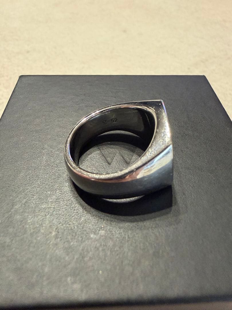 TOMWOOD シルバー スクエアリング