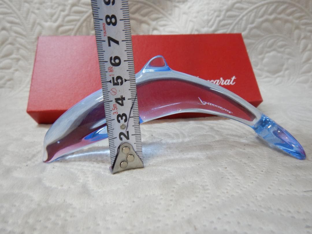 バカラ　イルカ　置物　15.5ｃｍ