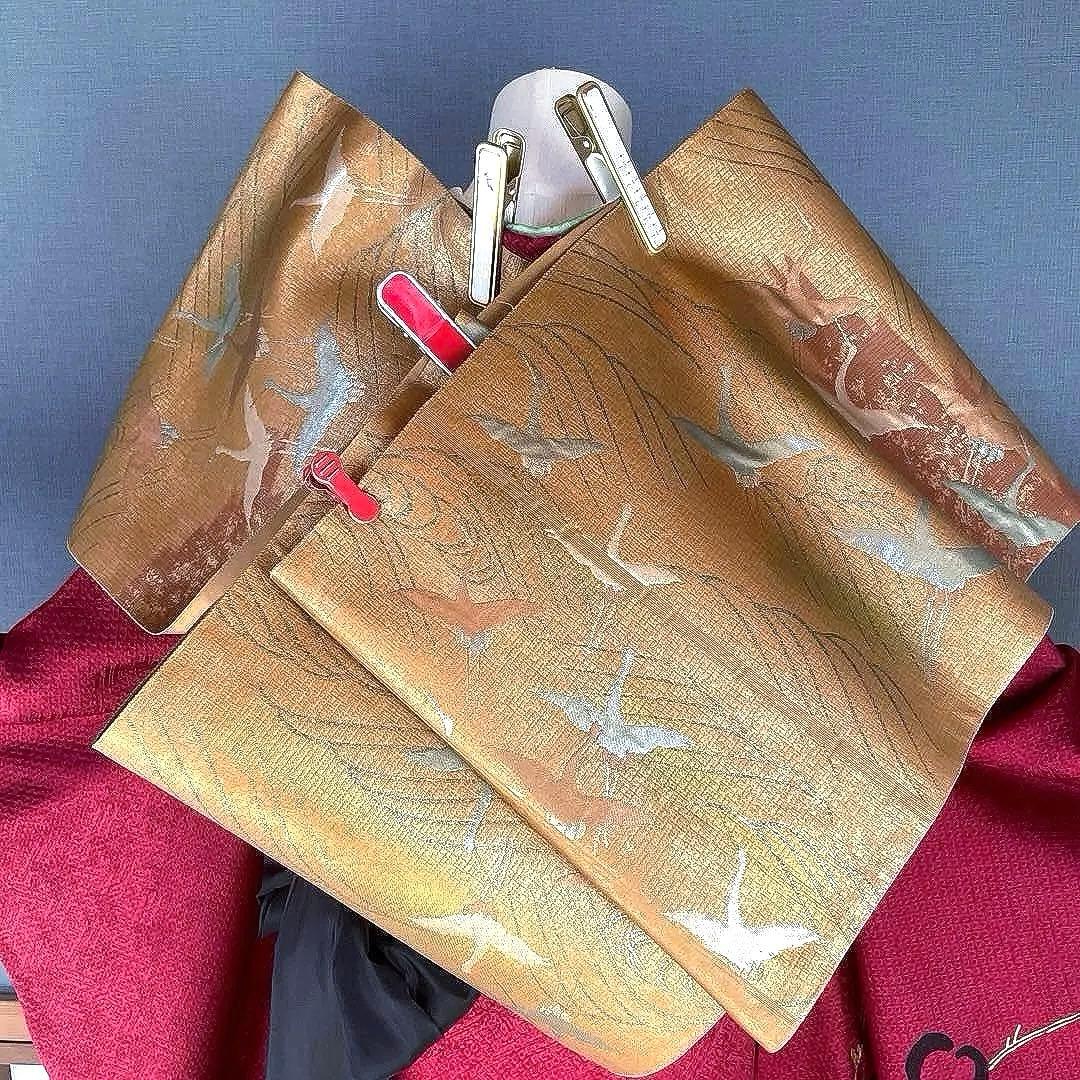 振袖フルセット 高身長 総絞り 金刺繍 成人式振袖 振袖 裄丈70 - メルカリ