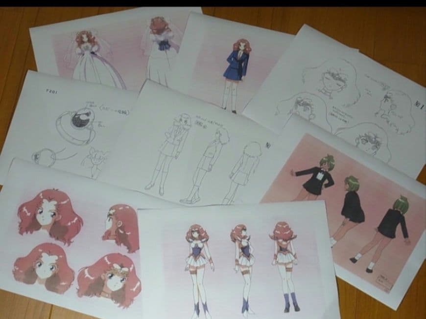 愛天使伝説ウェディングピーチ　設定資料 約３１３枚