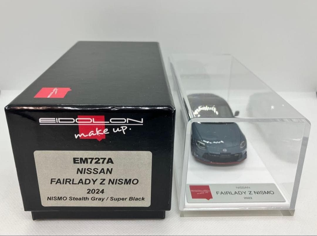 ★ニッサン フェアレディZ ニスモ★ステルスグレー★メイクアップ★1/43★