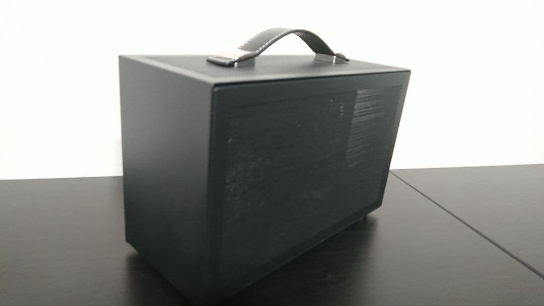 ミニITXPCケース＆SFX850W電源セット(ライザーケーブル＆ファン付き)