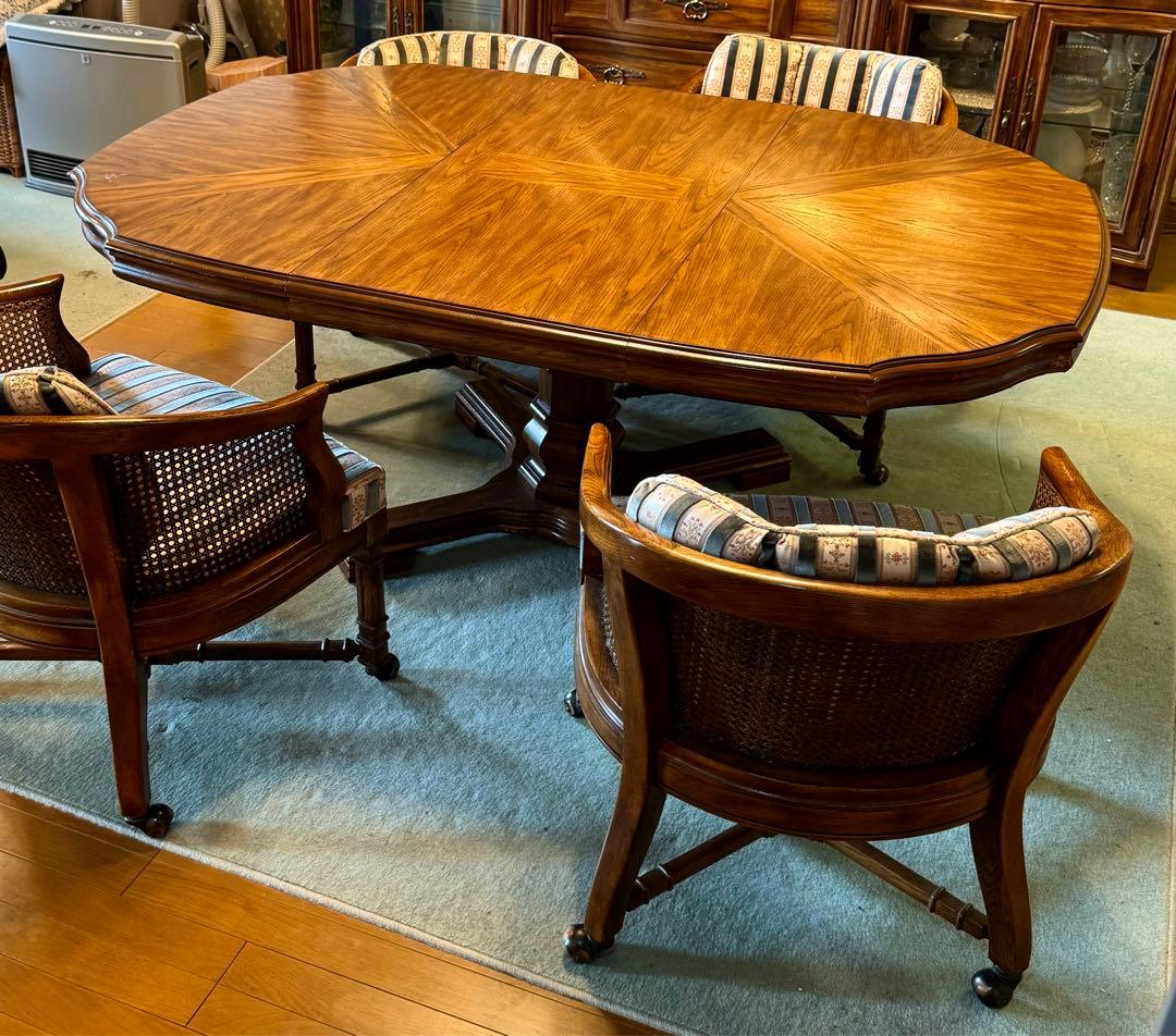 JJ DREXEL HERITAGE グランドヴィラ 伸長式ダイニング