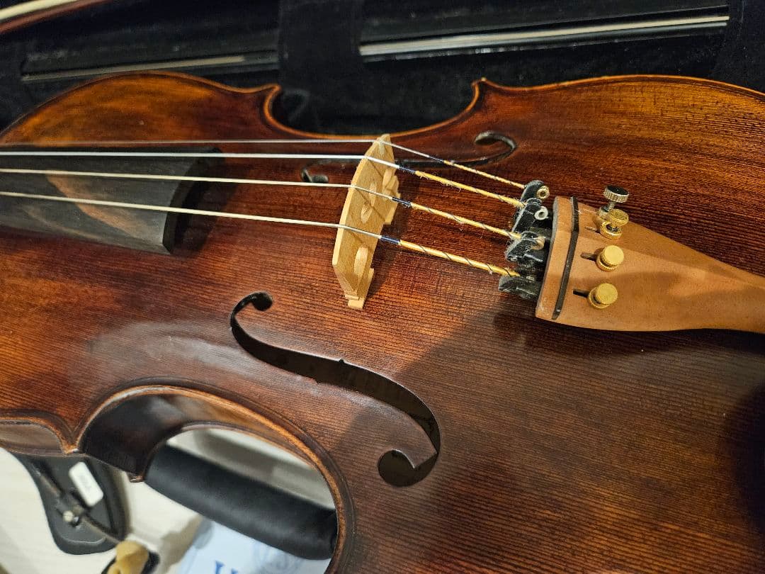 Liuxi工房 ビオラ、 カーボンマックケース、弓、肩当て付き