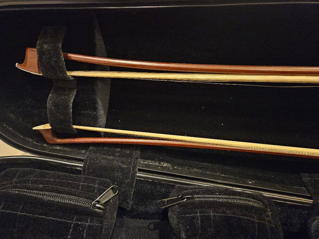 Liuxi工房 ビオラ、 カーボンマックケース、弓、肩当て付き