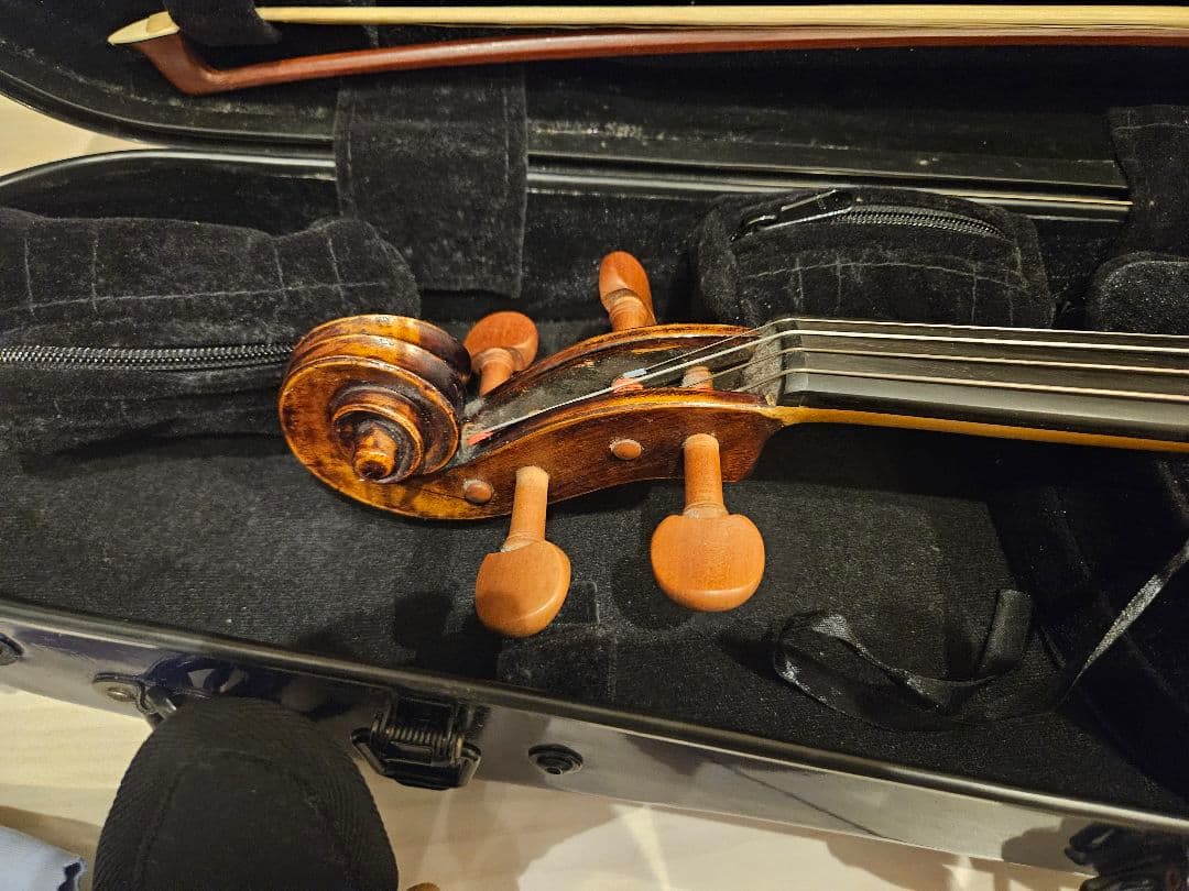 Liuxi工房 ビオラ、 カーボンマックケース、弓、肩当て付き