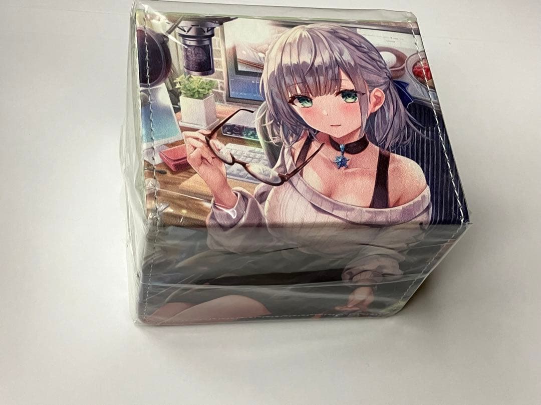 ミッドナイトブルー ホロライブ 白銀ノエル 合皮製デッキケース - メルカリ