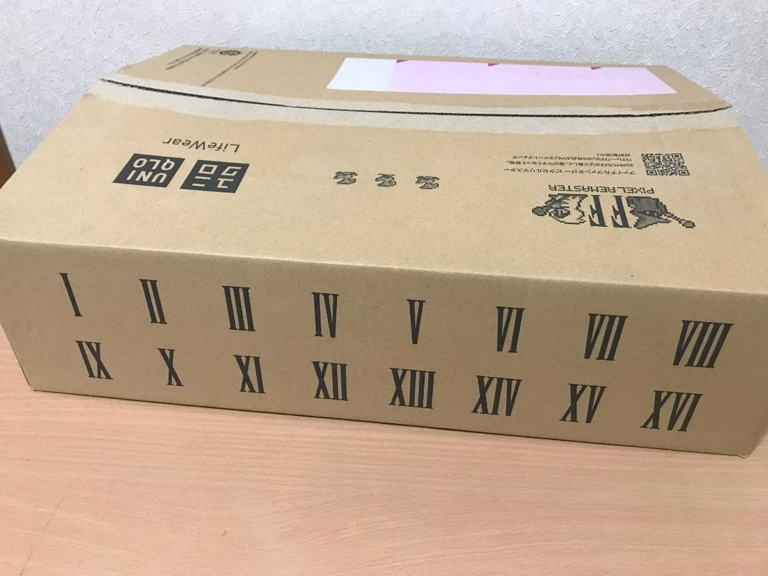 ユニクロ ファイナルファンタジー 35周年 コンプリートBOX　Mサイズ