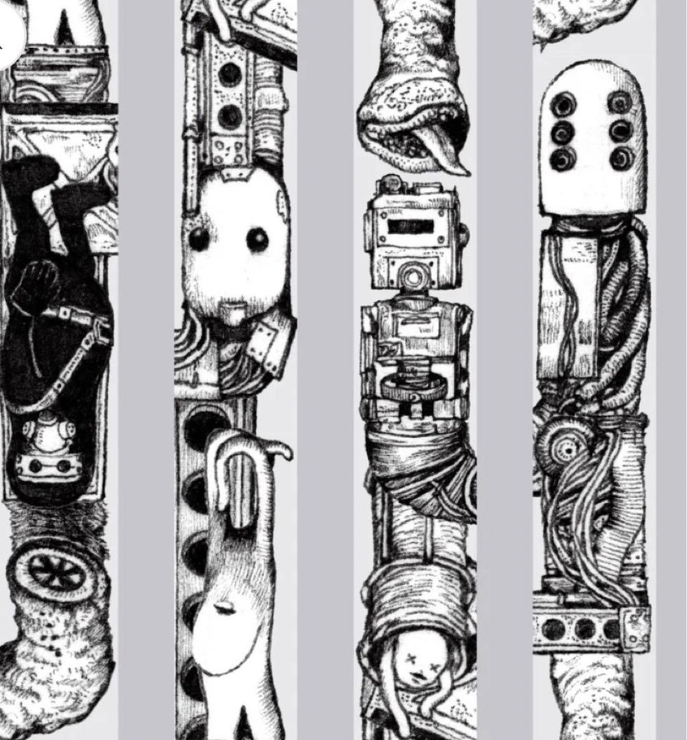 ヒグチユウコ JUNK HEAD 養生テープ　2種