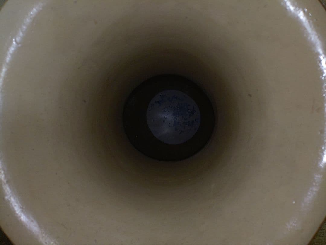 大壺 飾壺 花瓶 骨董品 アンティーク 古民家 背丈82cm 作者産地不明