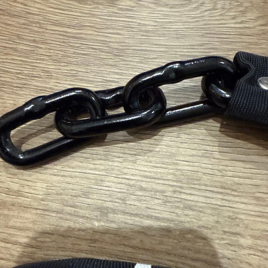 Supreme×fragment チェーン 黒　シュプリーム　フラグメント