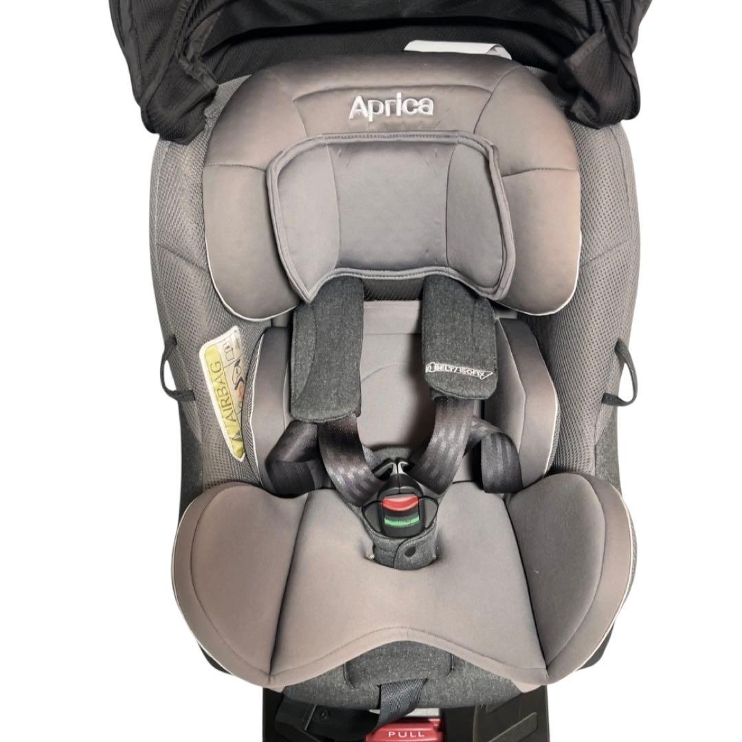 美品 Aprica アップリカ クルリラプレミアム チャイルドシート パッド完備
