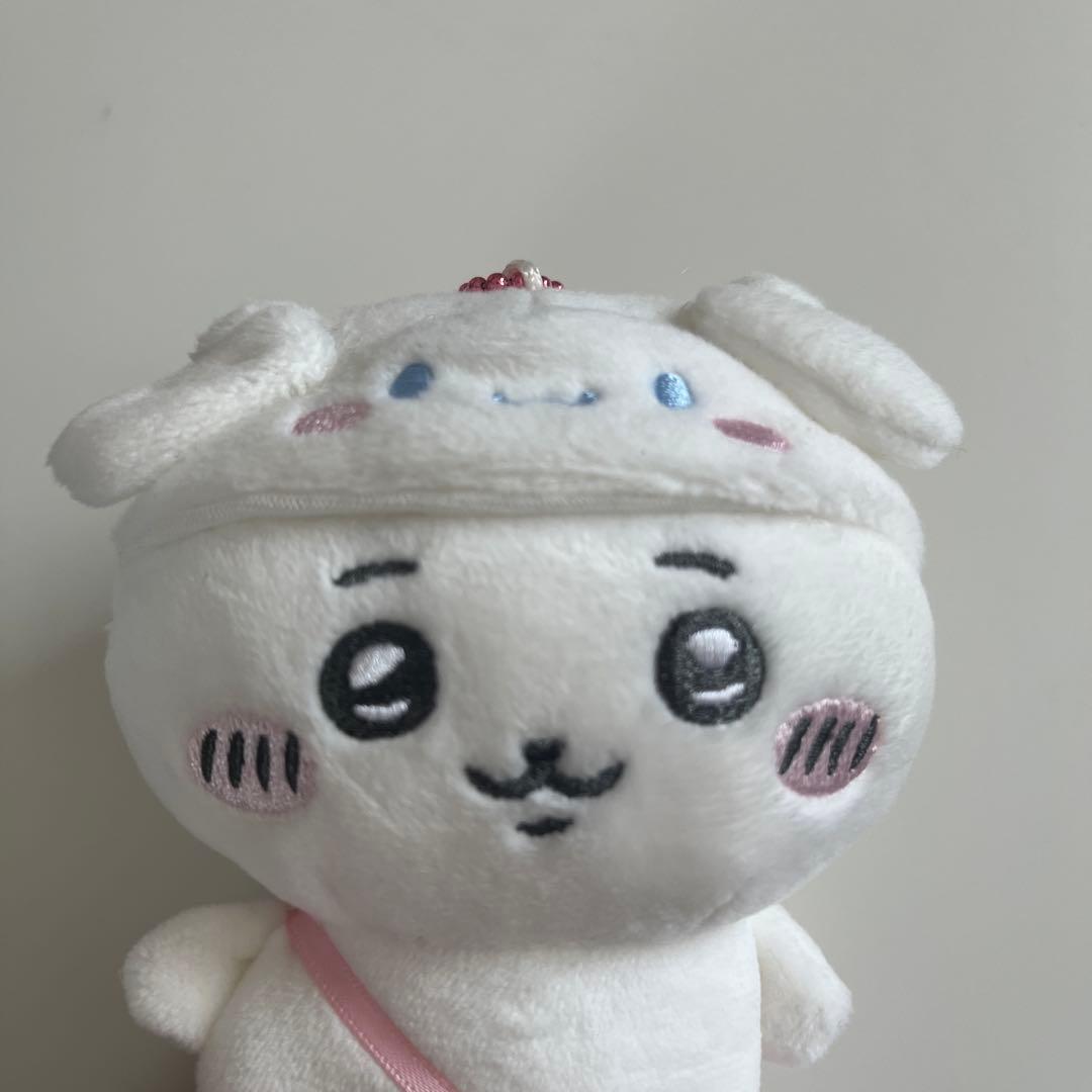 ちいかわ×サンリオキャラクターズ ぷちミニマスコット ちいかわ　ハチワレ　レア