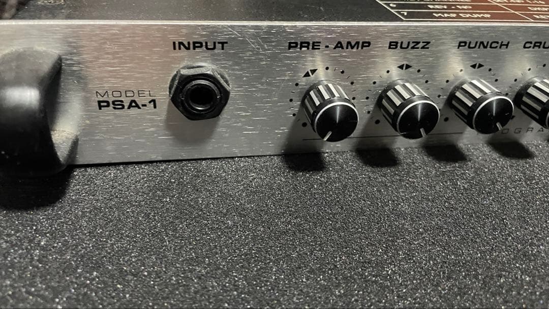 【動作確認済・レア】 TECH21 SANSAMP PSA-1