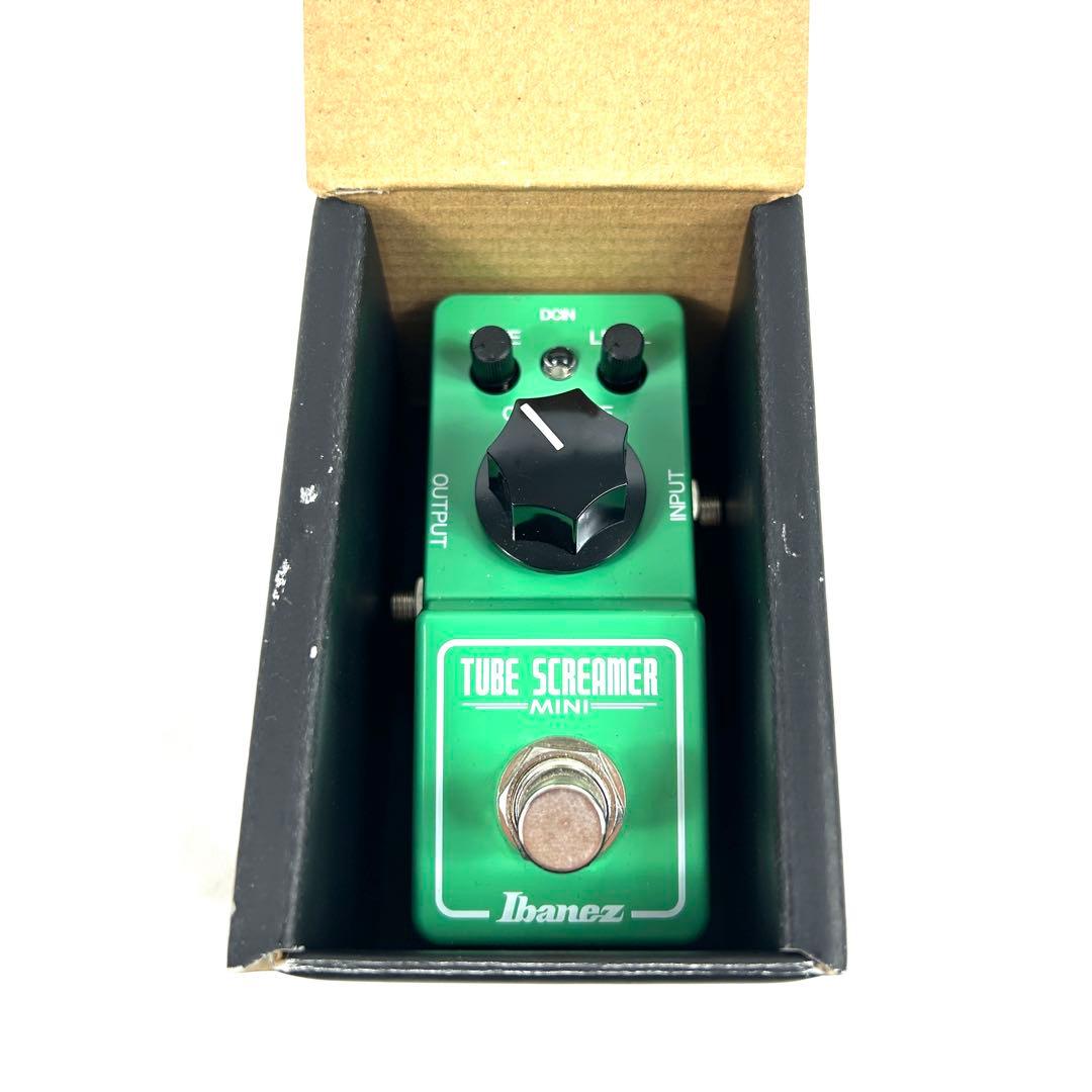 Ibanez TUBE SCREAMER MINI エフェクター 動作品
