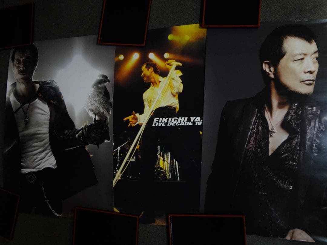 矢沢永吉ポスター50本セット ダブりなし 入手困難非売品ポスターセット