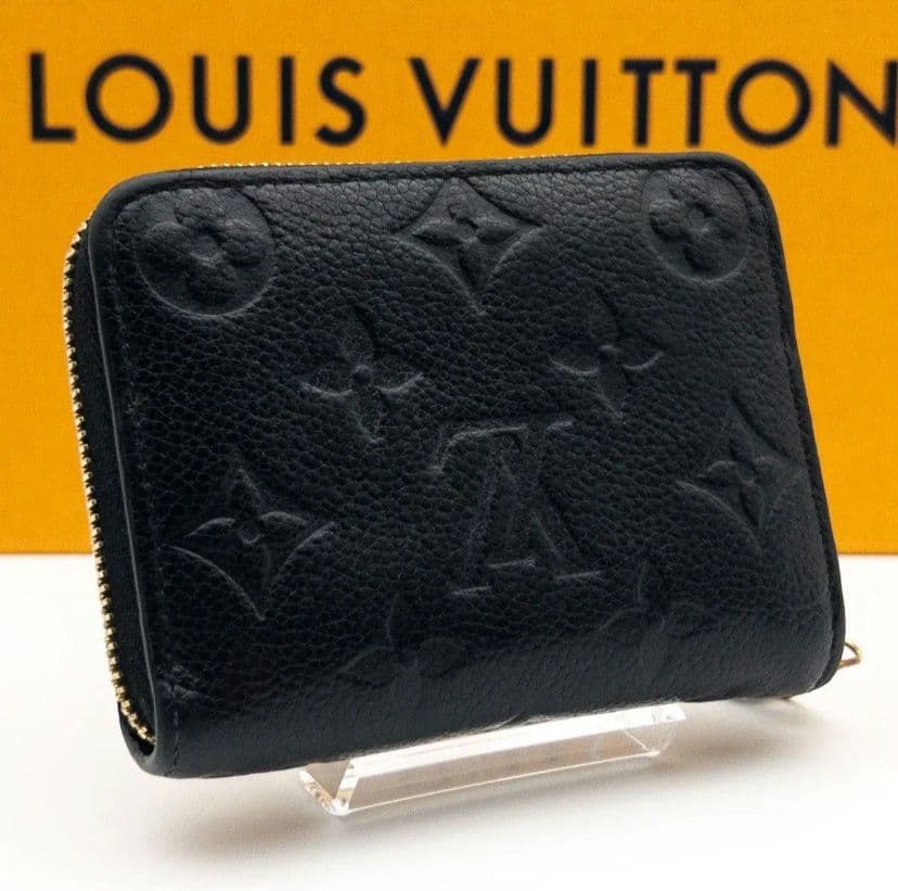 ルイヴィトン アンプラント ジッピーパース ブラック 美品✨