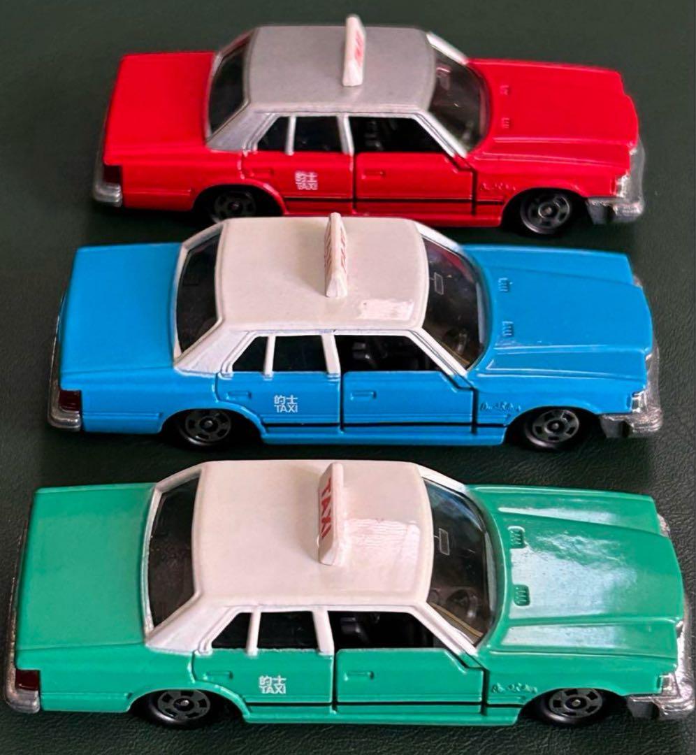 トミカ トヨタ クラウン 香港タクシー 的士 3台セット
