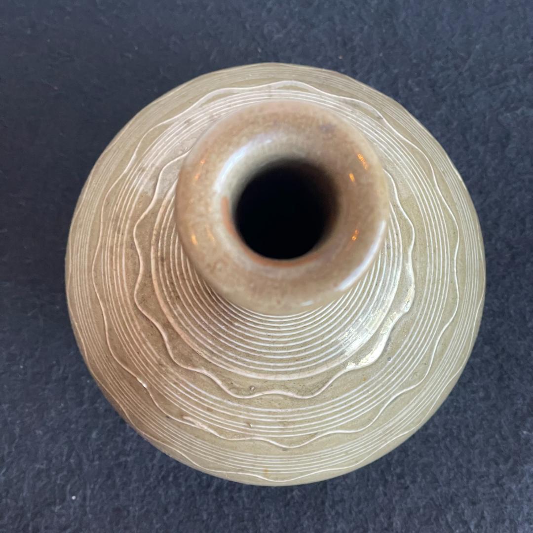 希少 古丹波焼 立杭焼 えへん徳利 酒器 イッチン 江戸期 飴