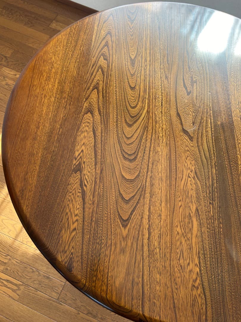 イギリス製ビンテージ　アーコールErcol ダイニングラウンドテーブル円卓