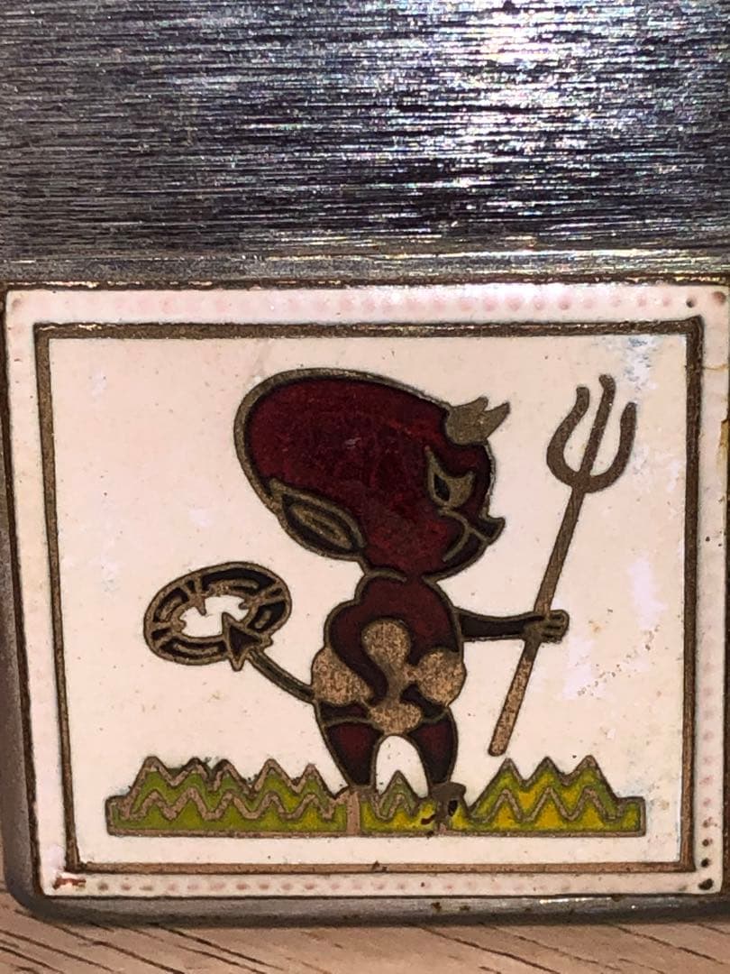 ビンテージ デビル 悪魔 50s ミッドセンチュリー Zippo レトロ Switch