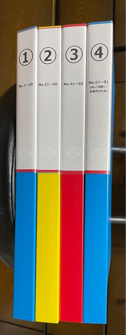 【ヒーロー列伝】クリアファイル80種／No.81まで／JRA(非売品)