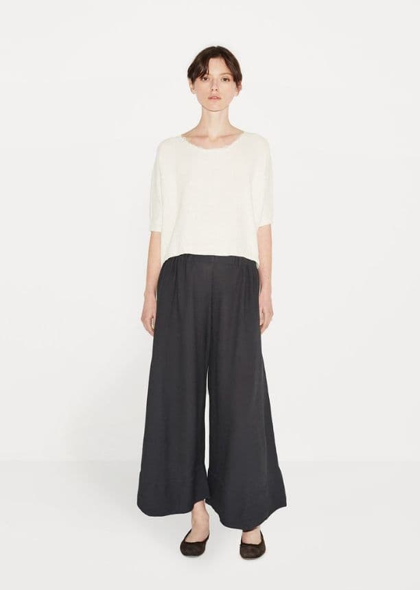 リバティポケット】バルーンキュロット ギンガムチェック ゆったり