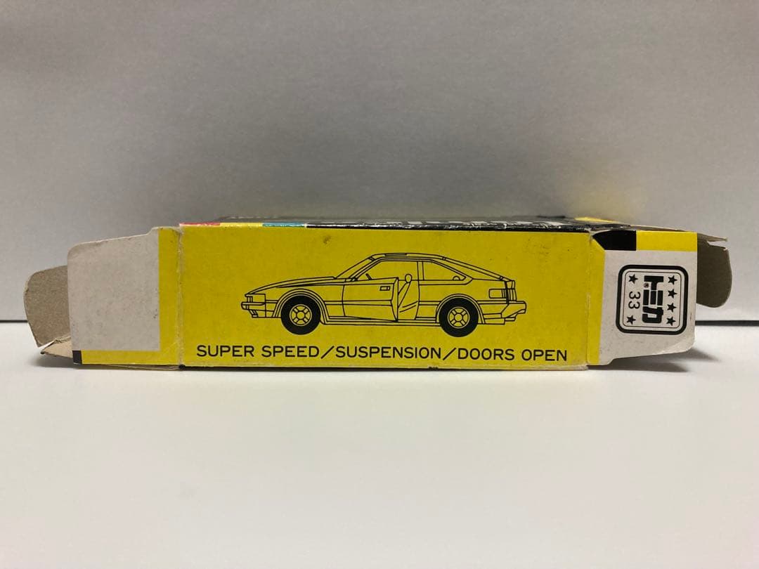 トミカ　No.33-4 日本製　セリカ　XX 2800GT 無塗装モデル