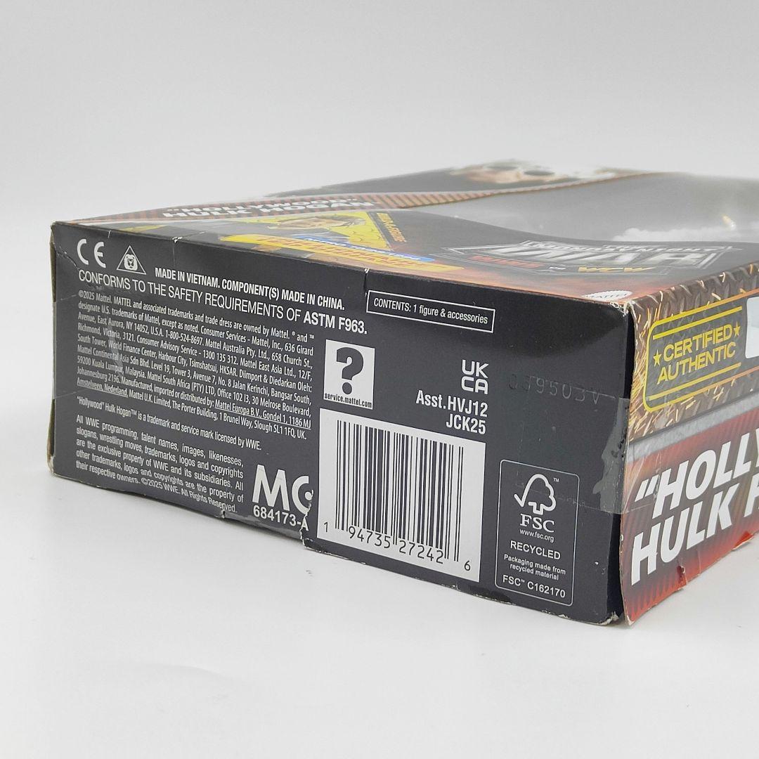 新品　WWE エリートコレクション　ハルク・ホーガン プロレスラー フィギュア