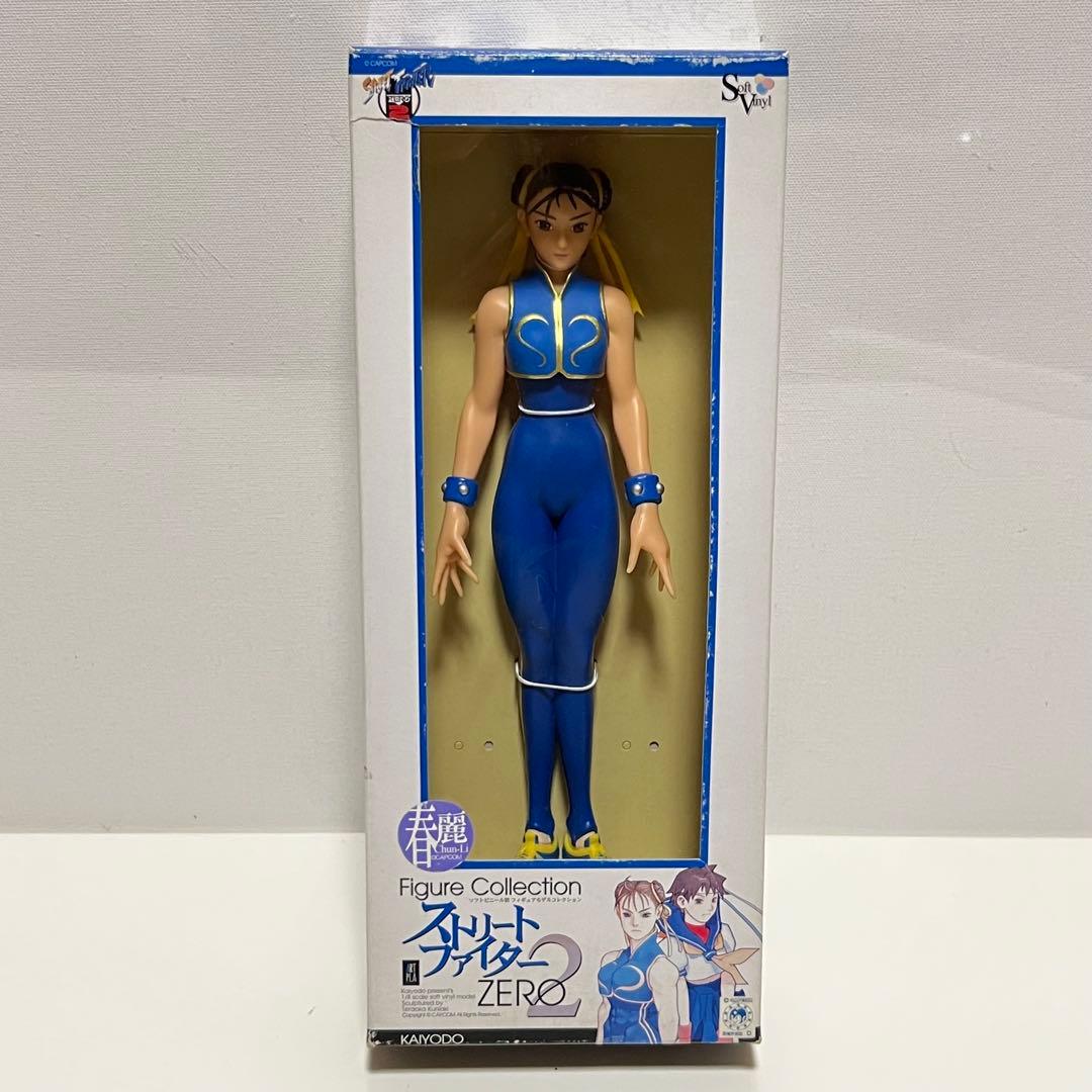 ストリートファイター 春麗 チュンリー ソフビ 海洋堂 フィギュア