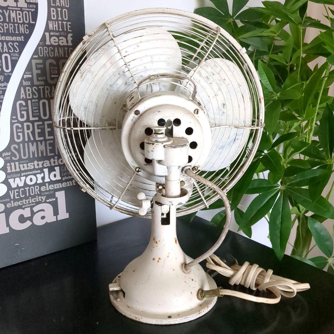 三菱 レトロ扇風機 　【ジャンク品】【動作不良】