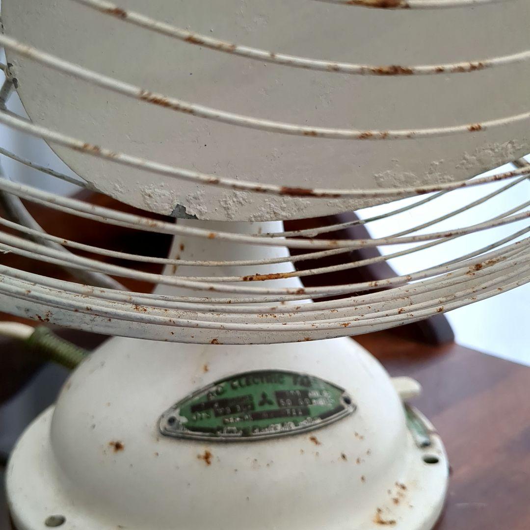 三菱 レトロ扇風機 　【ジャンク品】【動作不良】