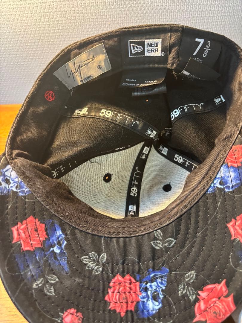 ヨウジヤマモト×NEW ERA スカルローズ 59FIFTY キャップ - メルカリ