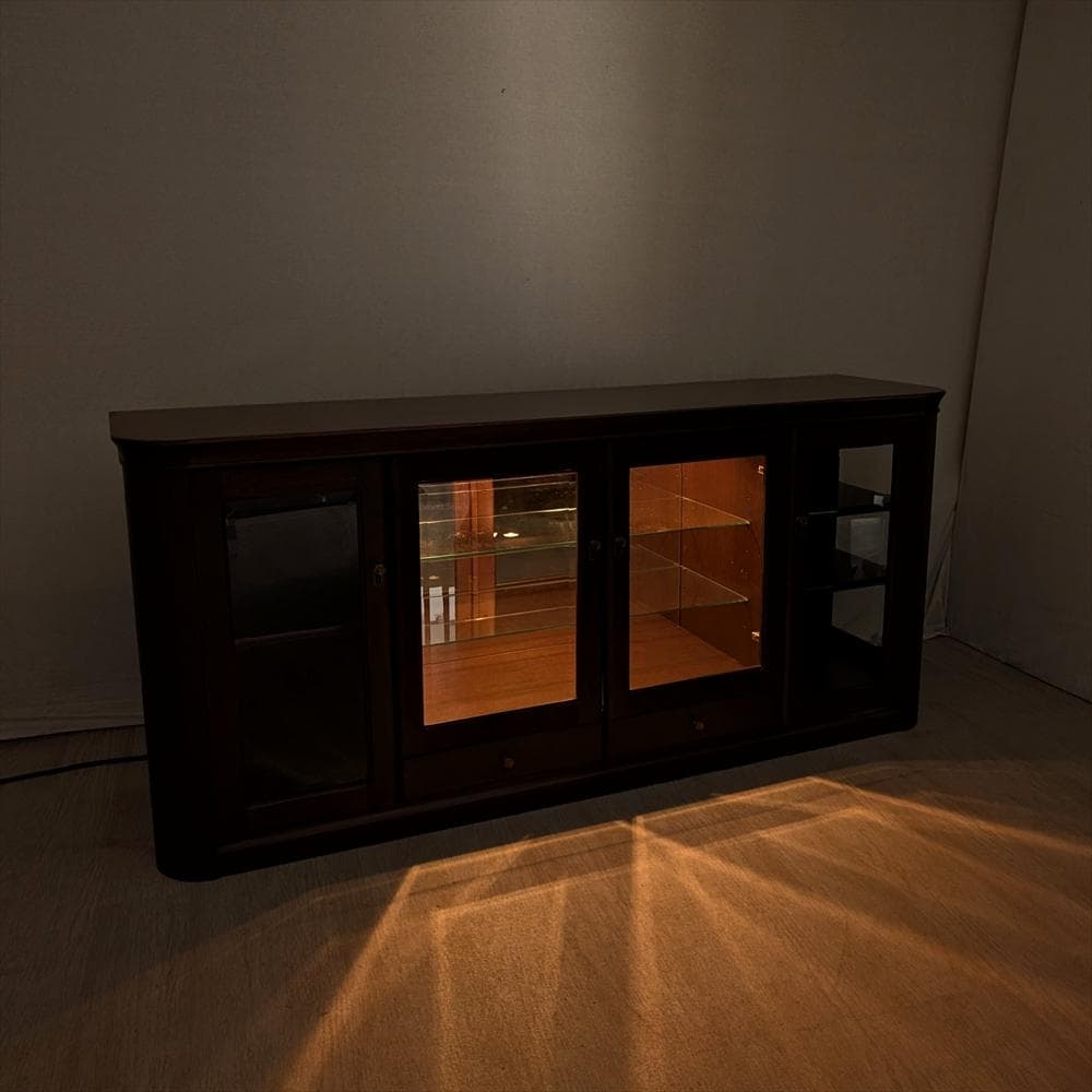 マルニ☆地中海☆ サイドボード リビングボード 飾り棚 キャビネット